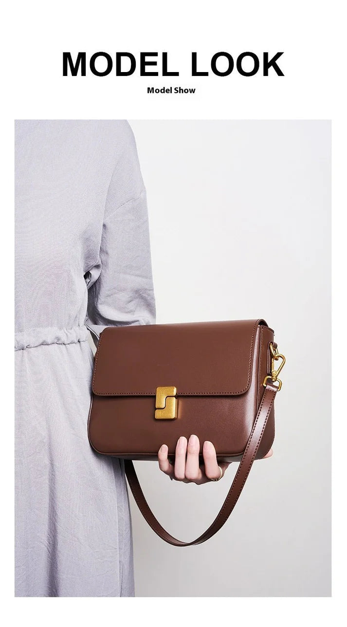 Shoulder Messenger Bag Versatile Retro Underarm